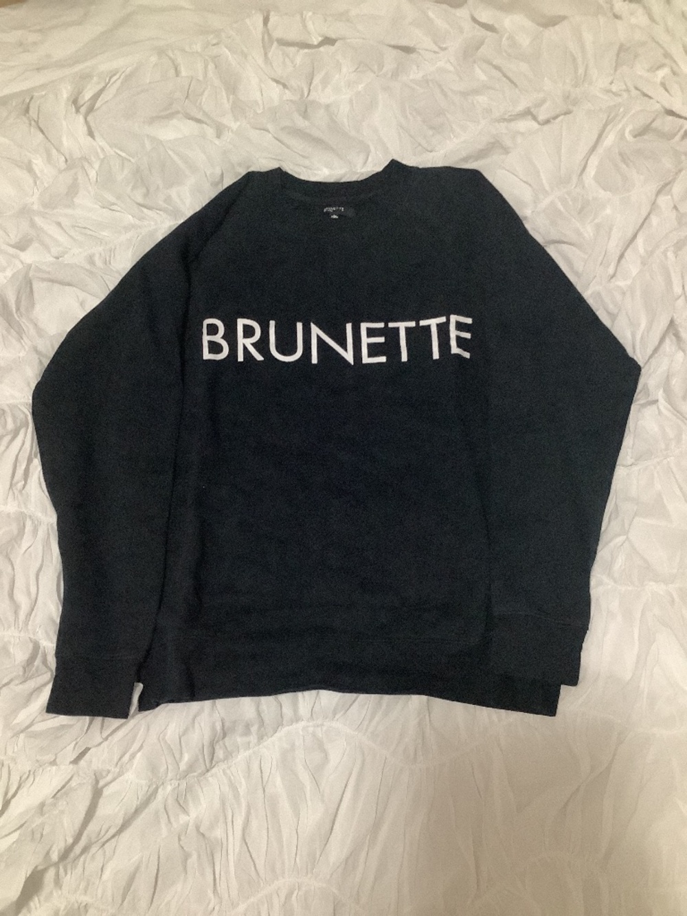 Black ‘Brunette’ Sweater